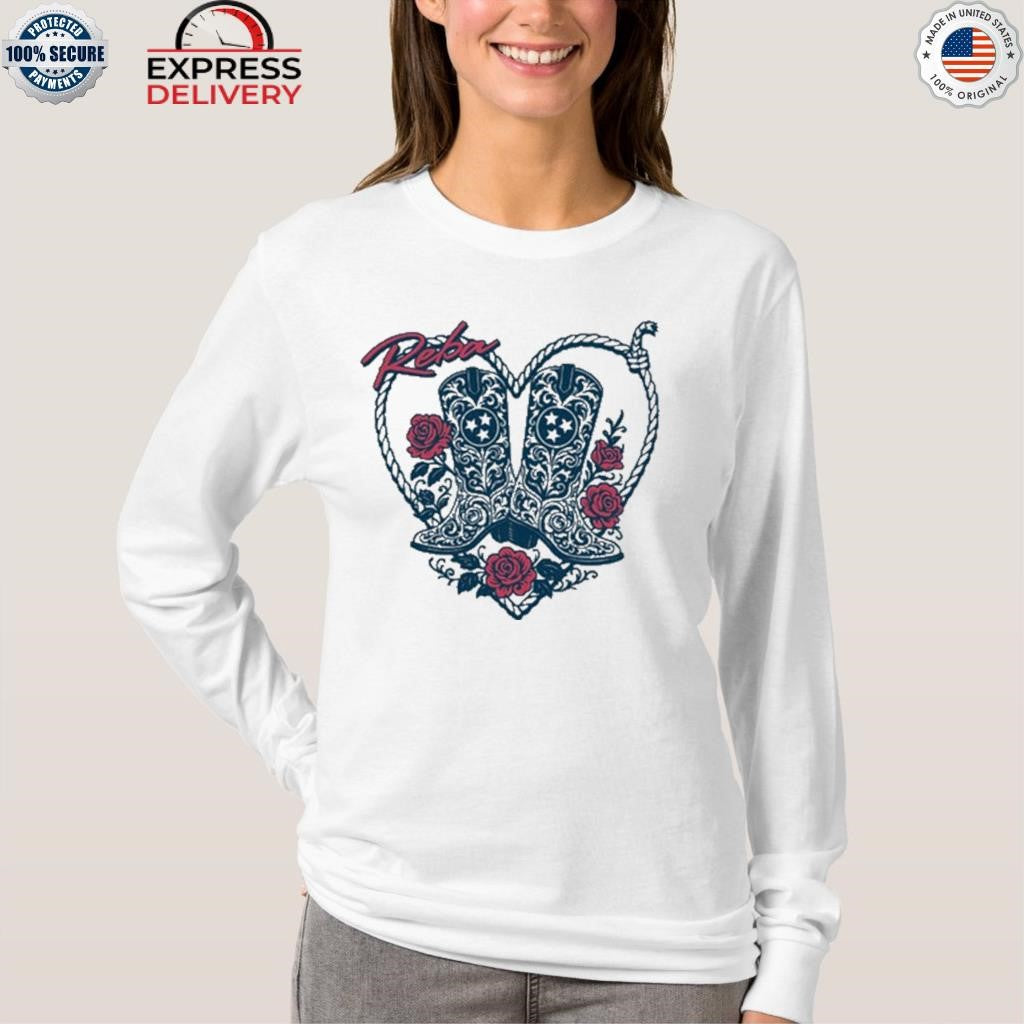Reba Boots & Hearts Shirt