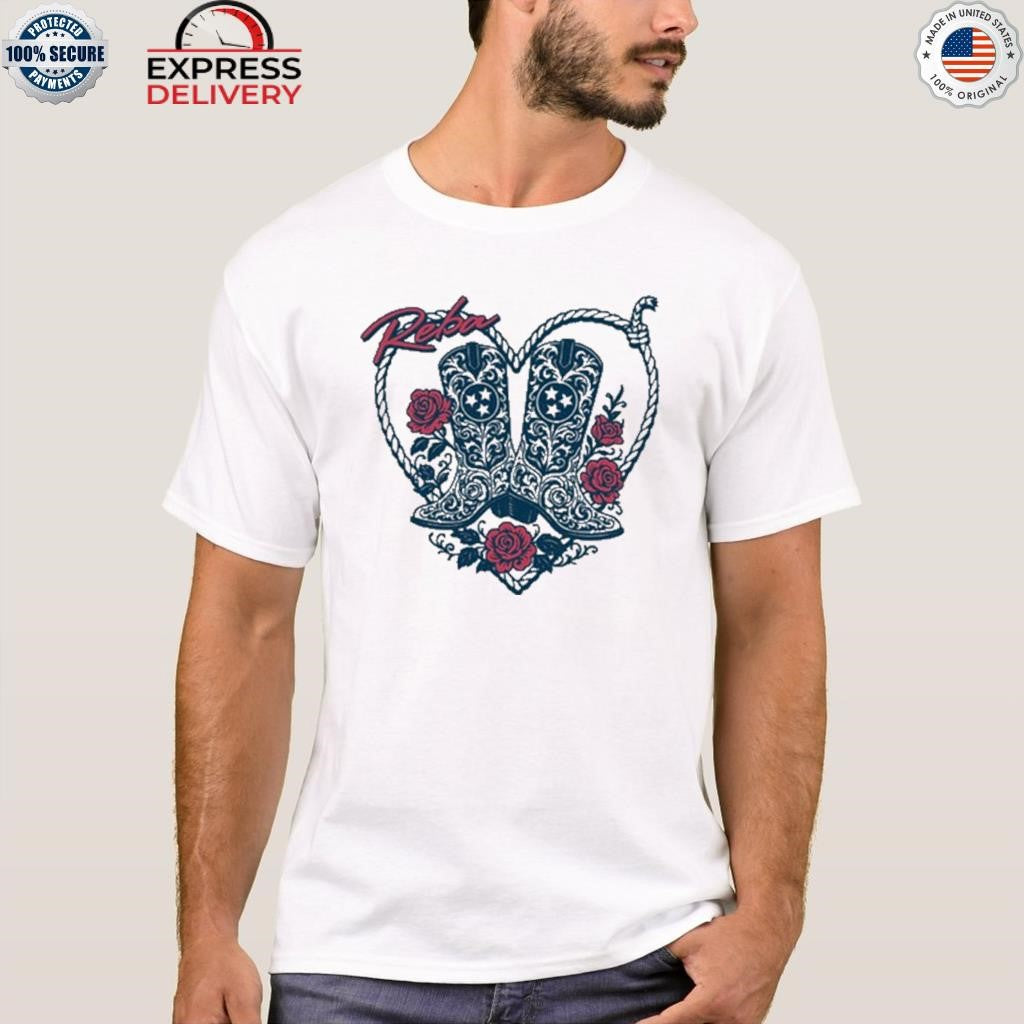 Reba Boots & Hearts Shirt