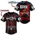 Red Dead Redemption II Morgan & Marston Personalized Baseball Jersey