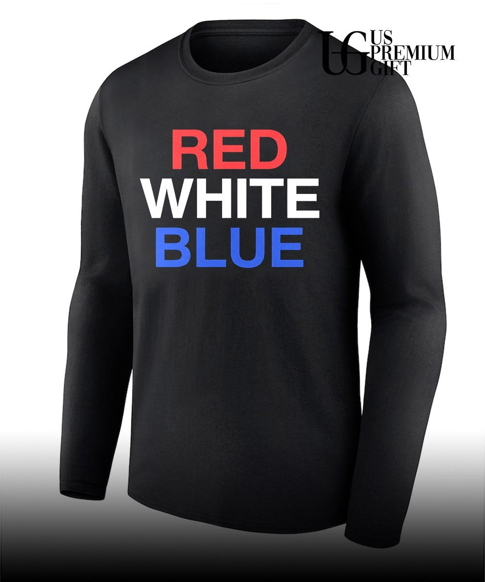 Red White Blue shirt