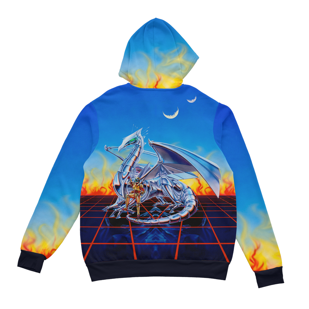 Reflections On The Grid Zip Up Hoodie