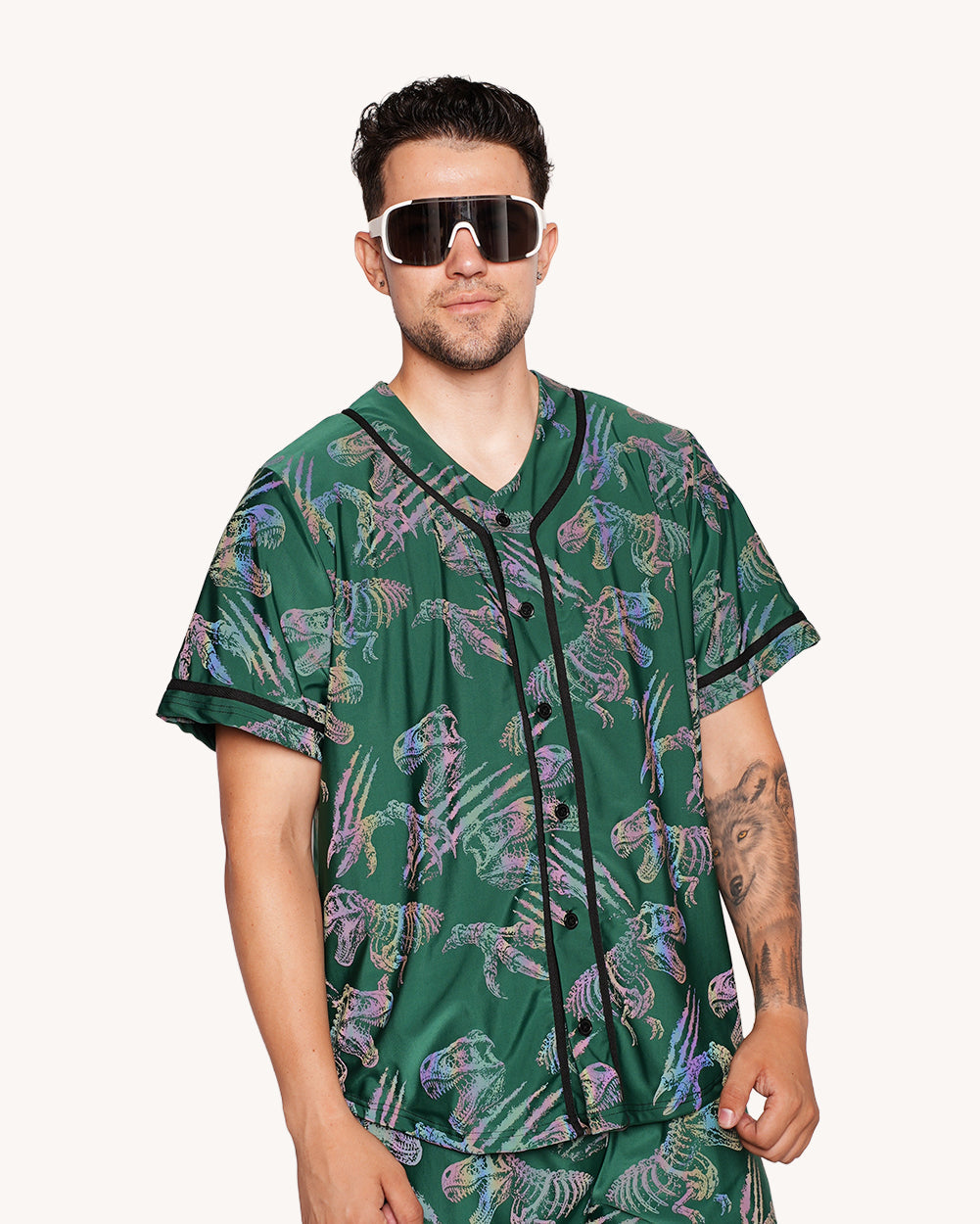 Reflective Rex Baseball Jersey