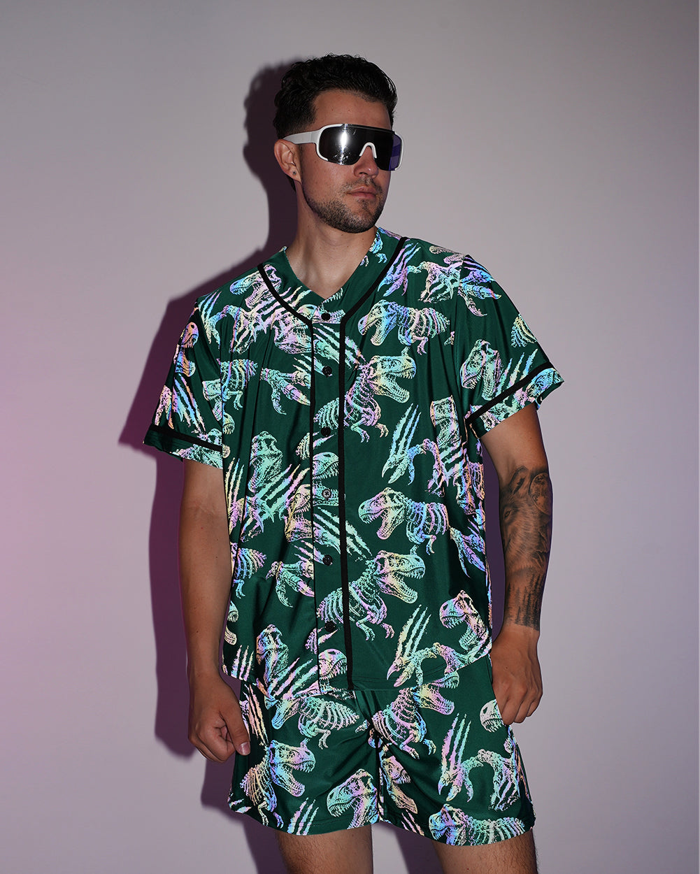 Reflective Rex Baseball Jersey