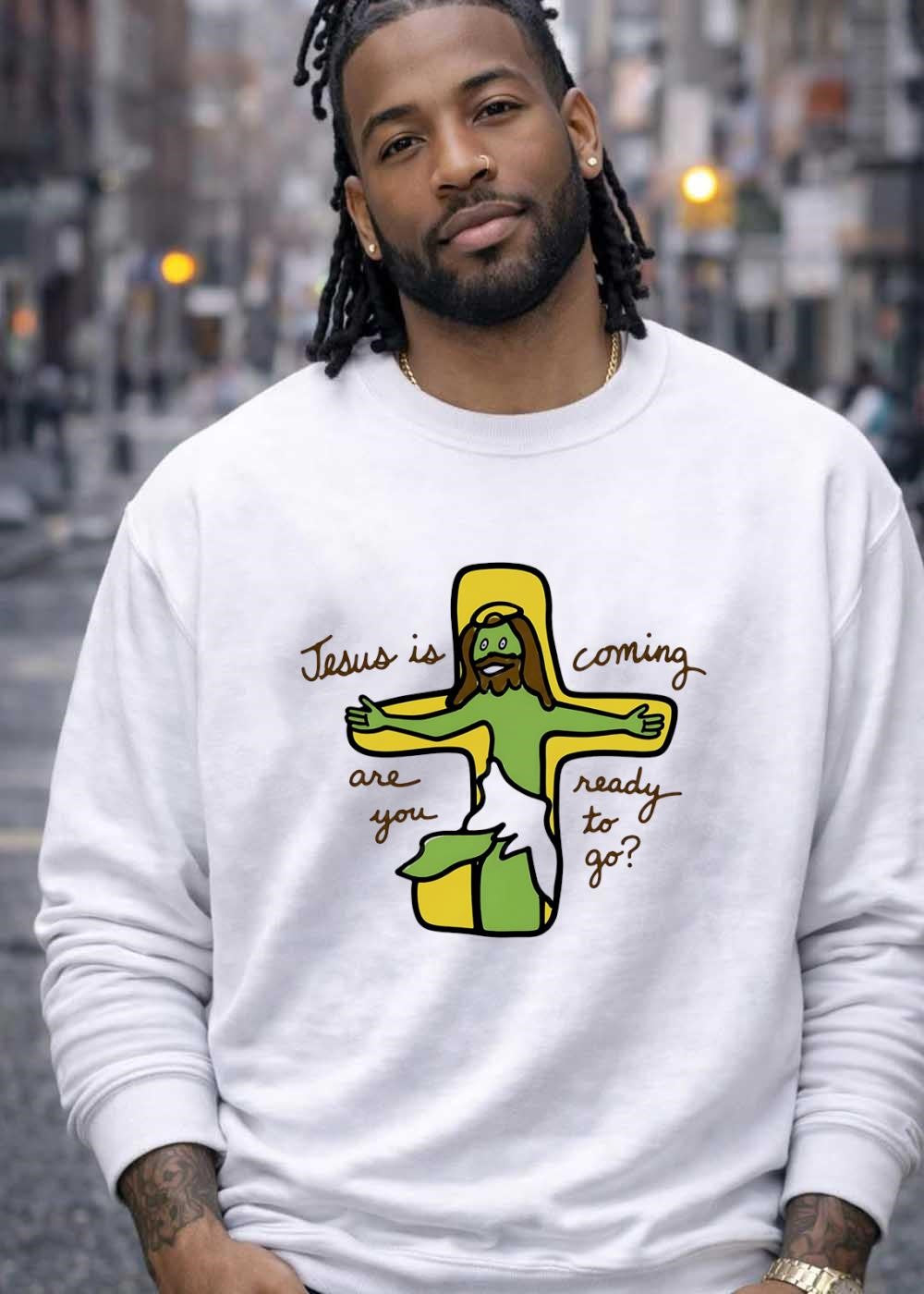Religious Apparel Jesus Is Coming Are You Ready To Go T-Shirt