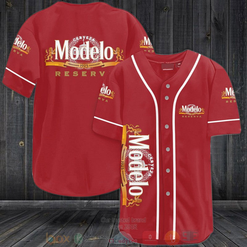 Reserva Modelo red Baseball shirt