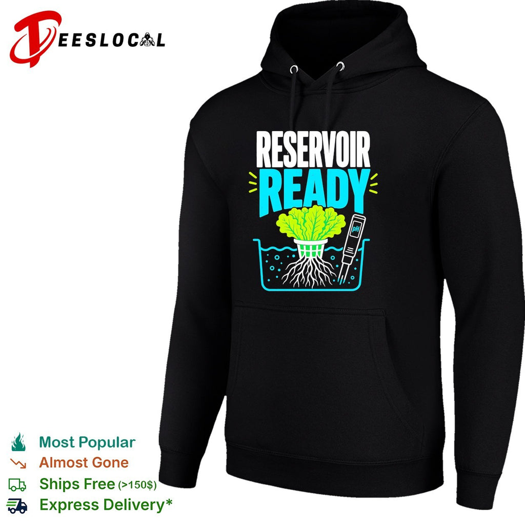 Reservoir ready hydroponic lettuce shirt