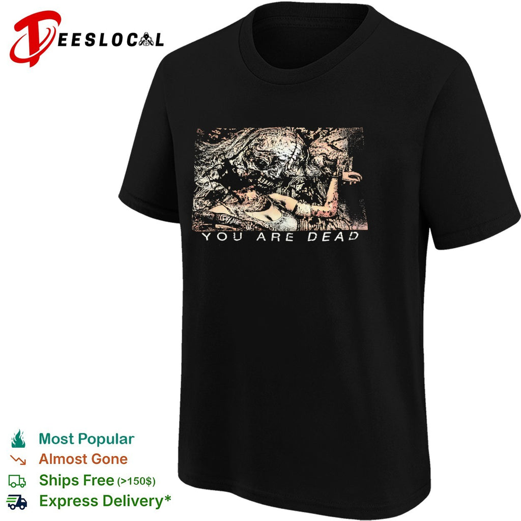 Resident Evil Game Over Monster and Jill Valentine You Are Dead shirt