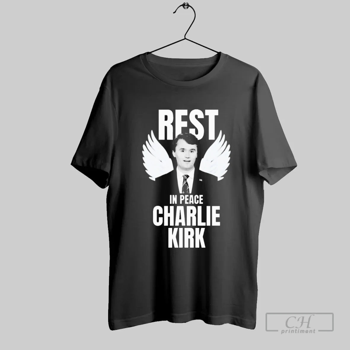 Rest In Peace Charlie Kirk 1993 2025 Painting T-Shirts, Hoodie, Sweatshirt | InkRitualCo.com