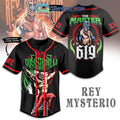 Rey Mysterio The Master Of The 619 Personalized Baseball Jersey
