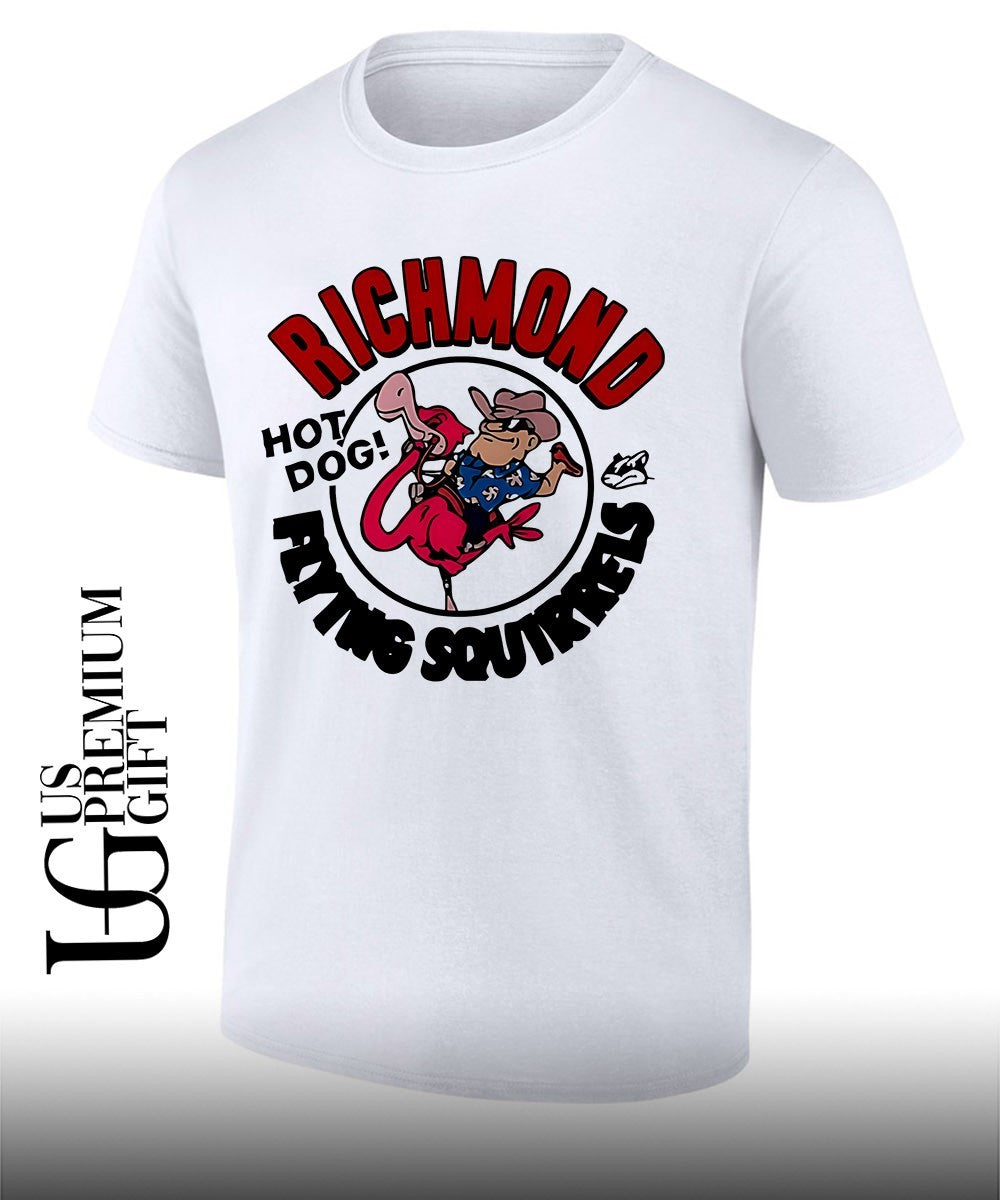 Richmond Flying Squirrels Hot Dog Flamingo shirt