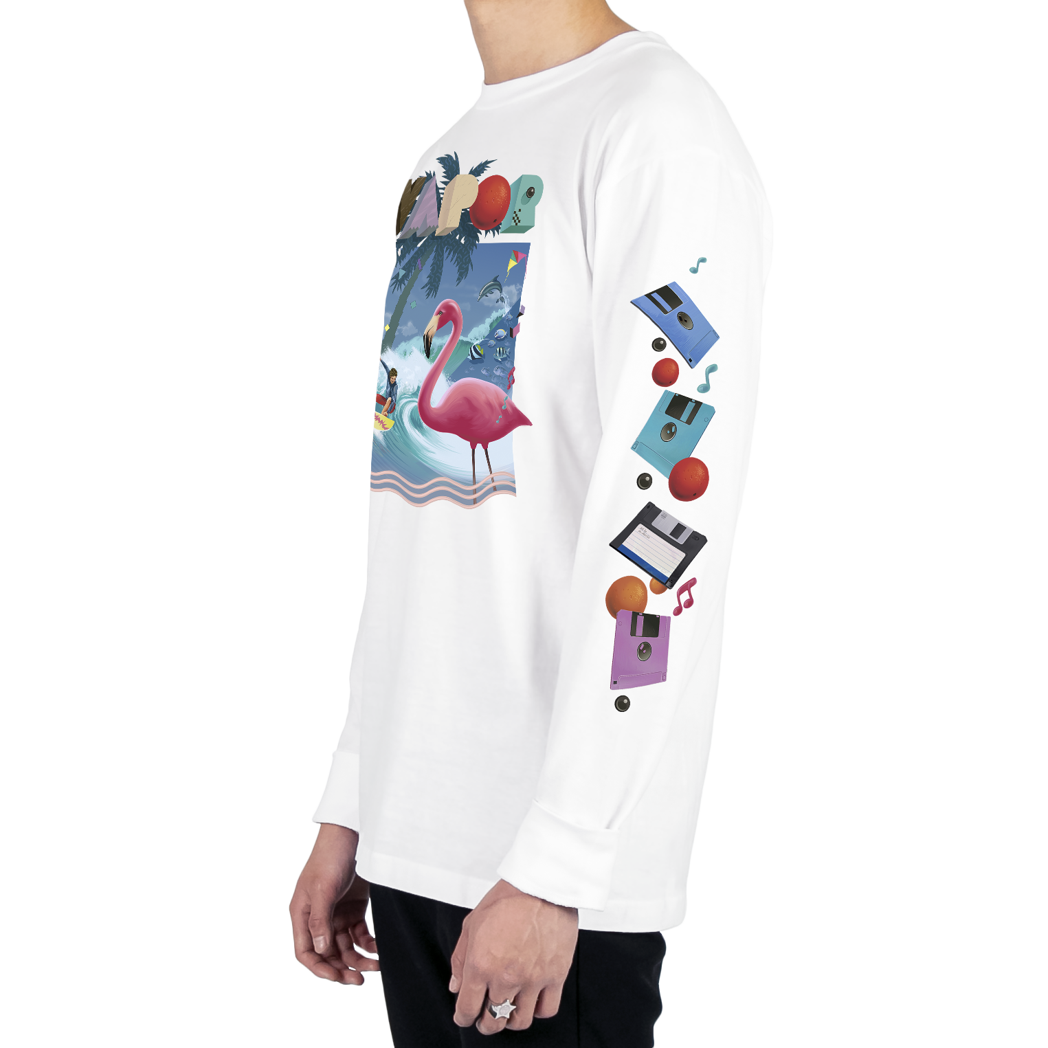 Ride The Wave Long Sleeve Tee