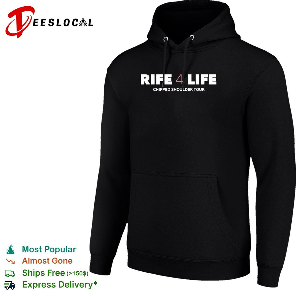 Rife 4 Life chipped shoulder tour shirt