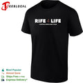 Rife 4 Life chipped shoulder tour shirt