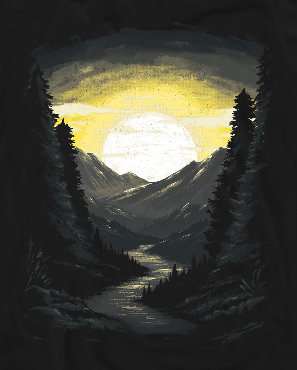 River Dawn Tee