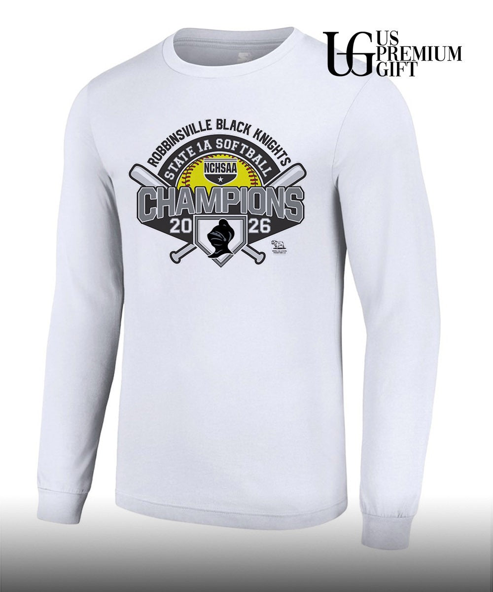 Robbinsville Black Knights NCHSAA 1A Softball State Champions 2026 shirt
