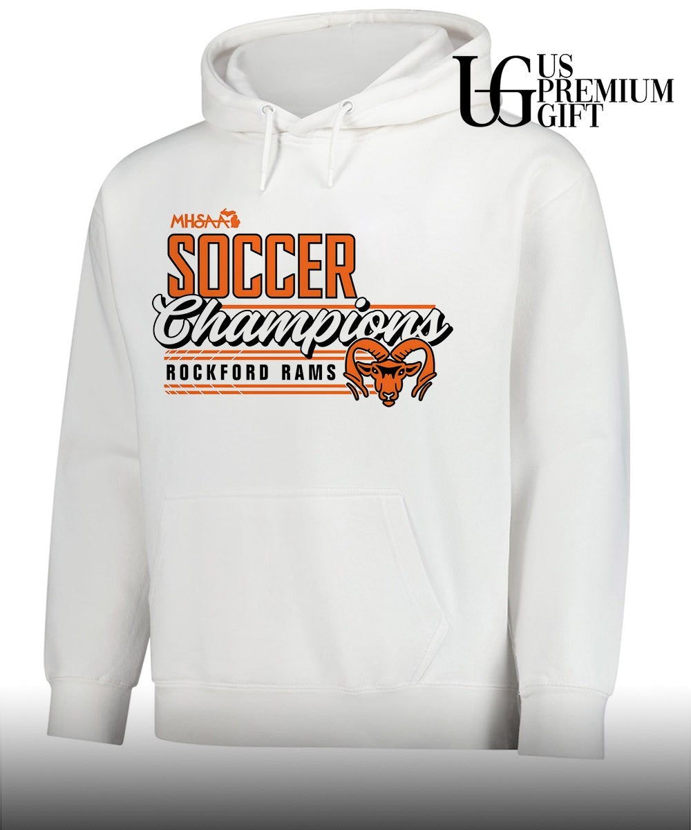 Rockford Rams MHSAA Girls Soccer D1 Champions 2026 shirt