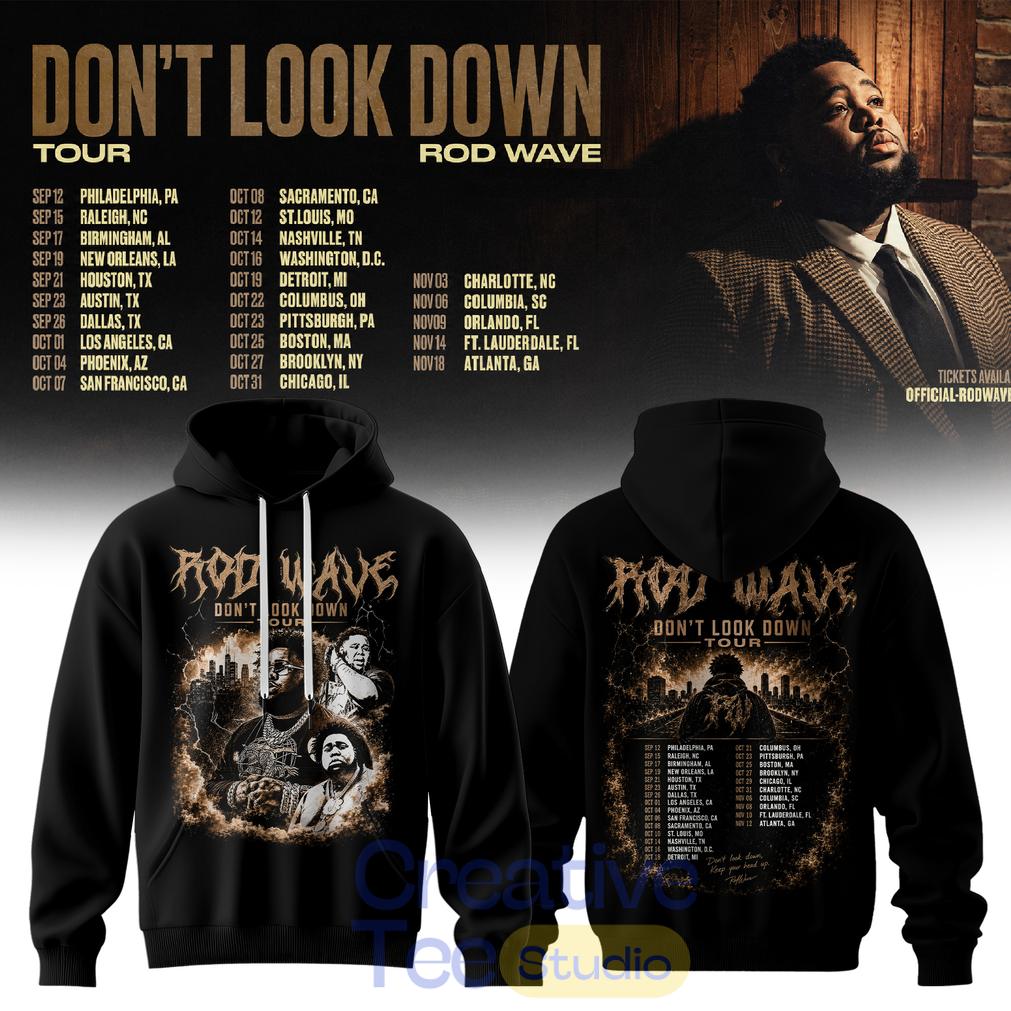 Rod Wave – Don’t Look Down Tour 2026 Edition Hoodie
