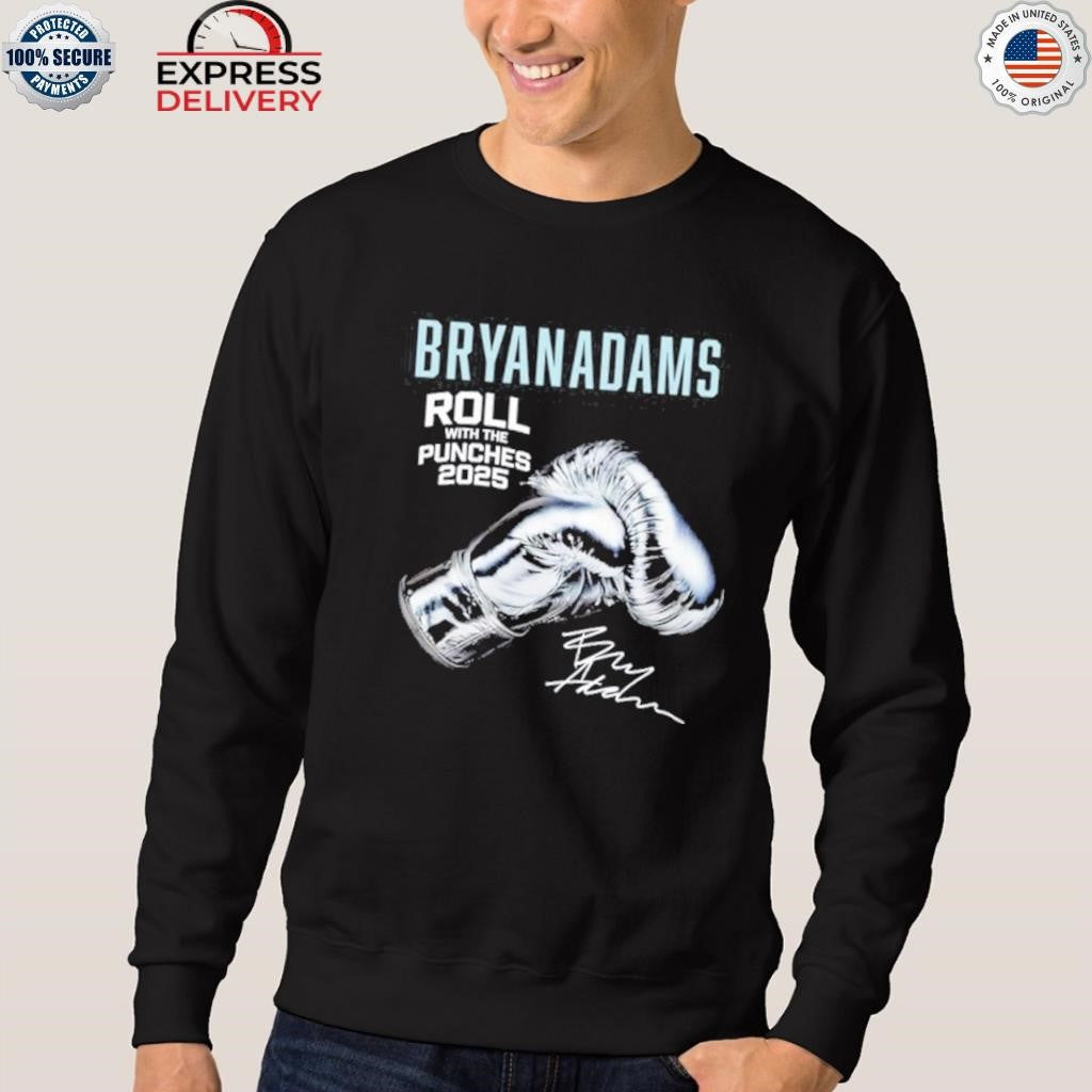 Roll With The Punches Bryan Adams Shirt