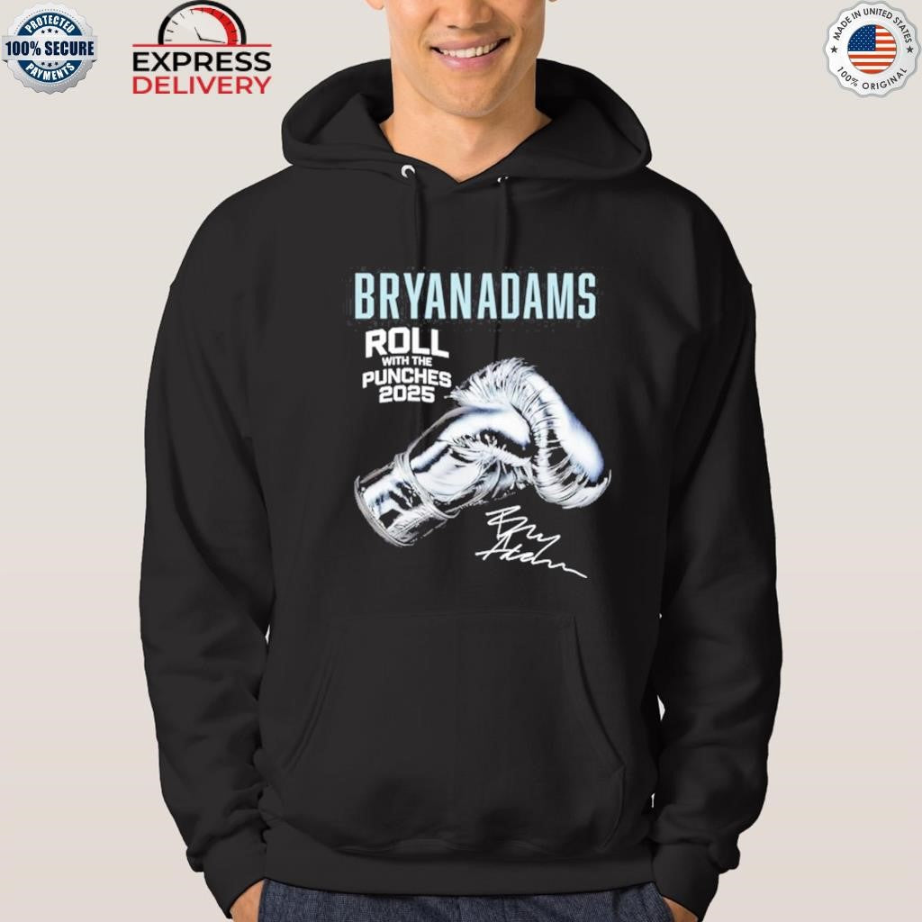 Roll With The Punches Bryan Adams Shirt