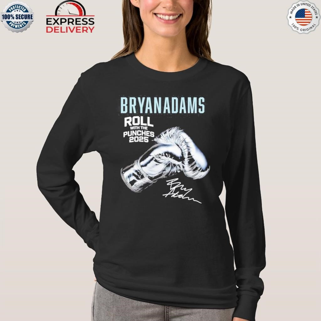 Roll With The Punches Bryan Adams Shirt