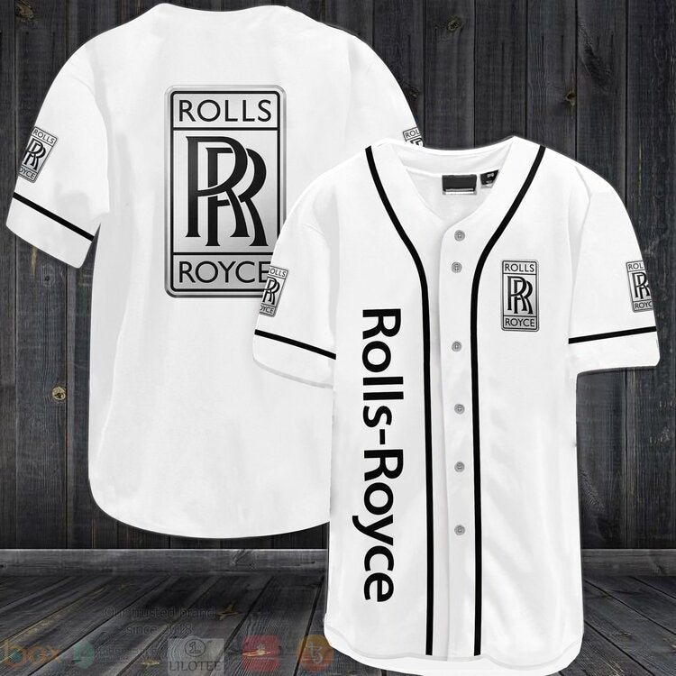 FASHION Rolls-Royce Holdings Baseball Jerseys Botton Shirt