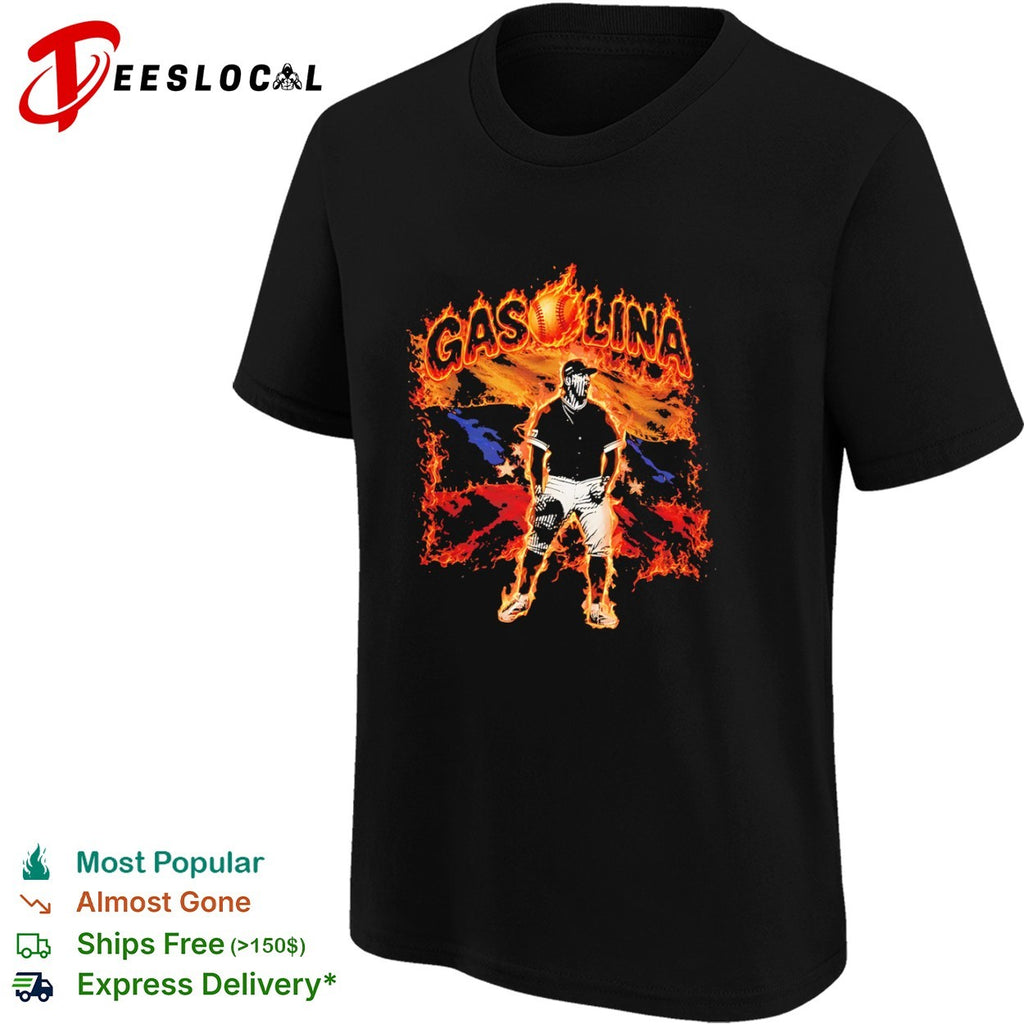 Ronald Acuna Jr Venezuela Gasolina National Baseball shirt