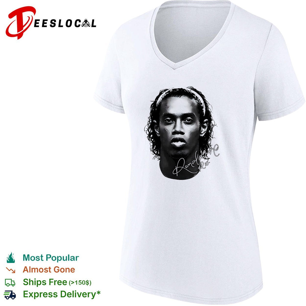 Ronaldinho big head signature shirt