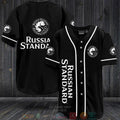 Russian Standard black Baseball shirt
