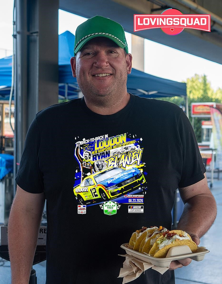 Ryan Blaney 2026 Dollar Tree 301 Race Winner T-Shirt
