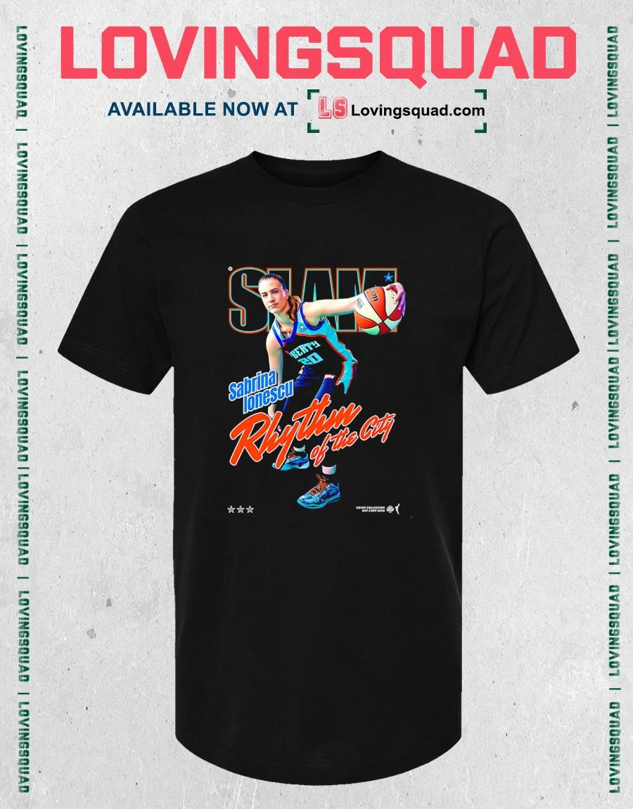 SLAM Sabrina Ionescu Rhythm of the City T-shirt