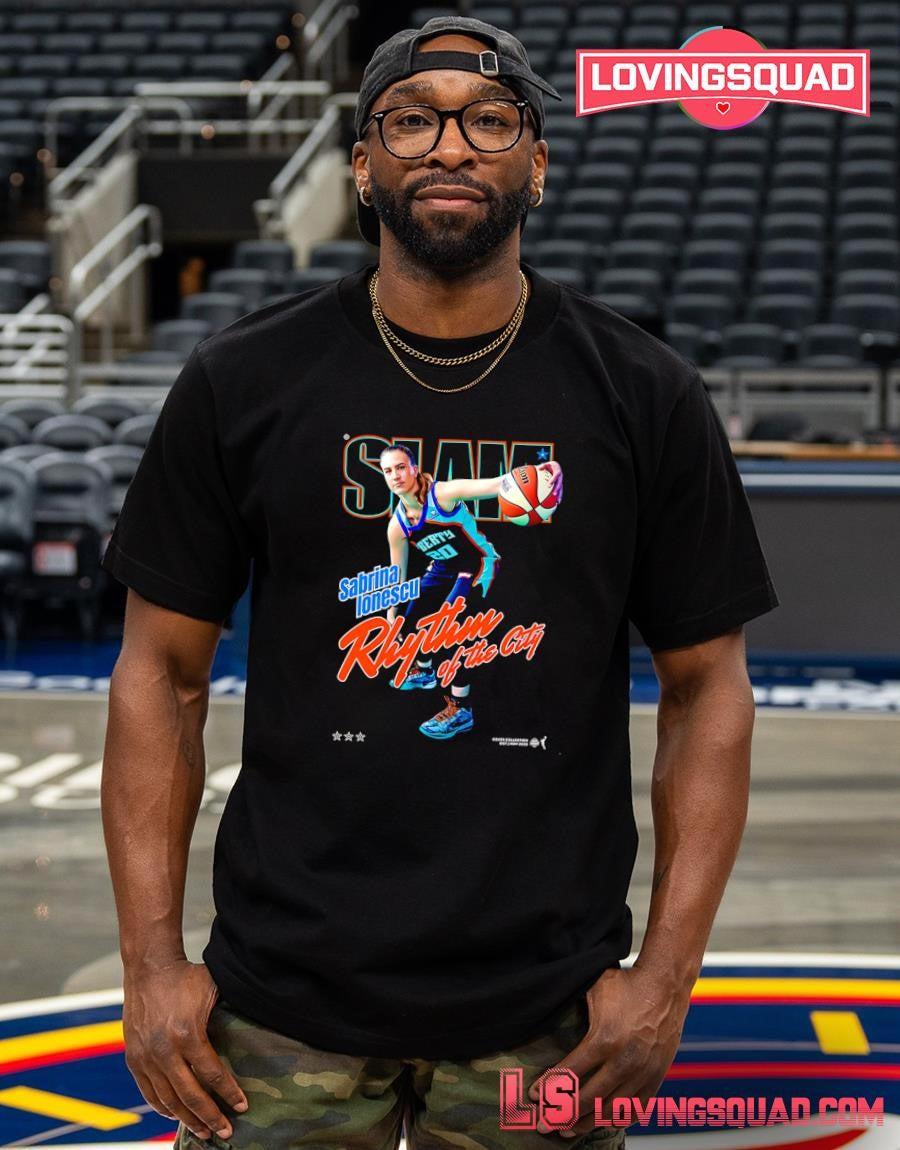 SLAM Sabrina Ionescu Rhythm of the City T-shirt