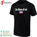 Sa Blan Di La Haitian Creole funny shirt