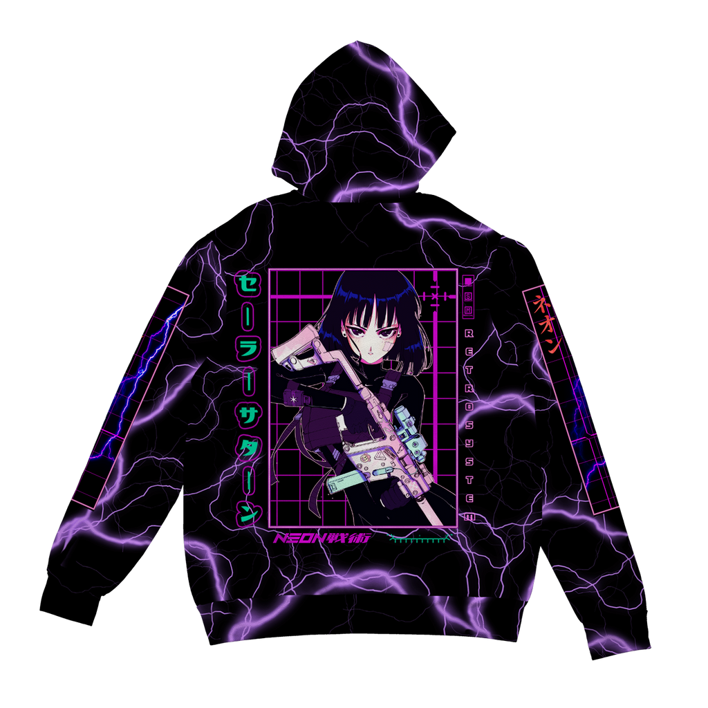 Sailor Saturn Zip Up Hoodie