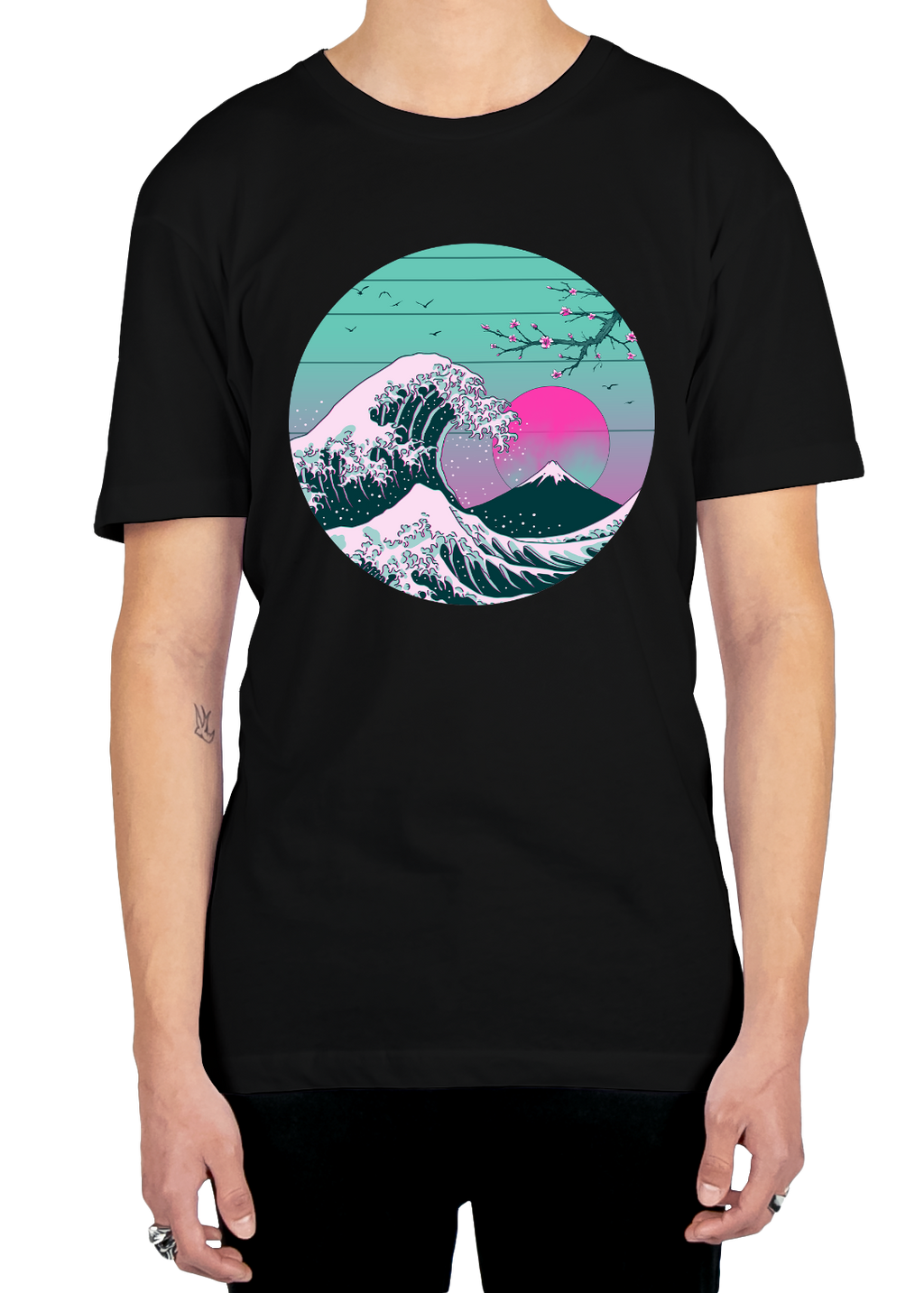 Sakura Wave Tee