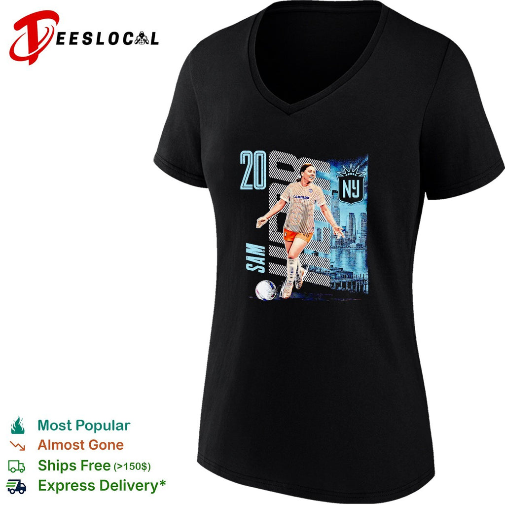 Sam Kerr number 20 Gotham FC graphic shirt