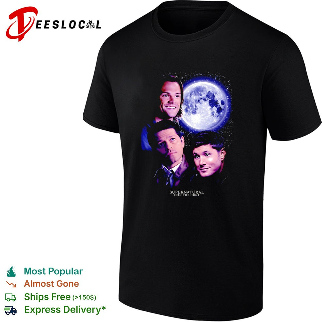 Sam Winchester Castiel and Dean Winchester Supernatural Join the Hunt shirt