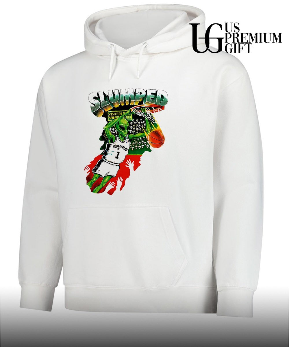 San Antonio Spurs NBA Alien Victor Wembanyama Slumped shirt