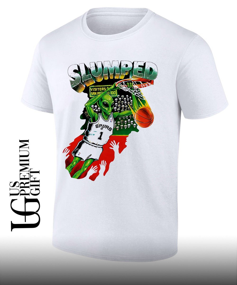 San Antonio Spurs NBA Alien Victor Wembanyama Slumped shirt
