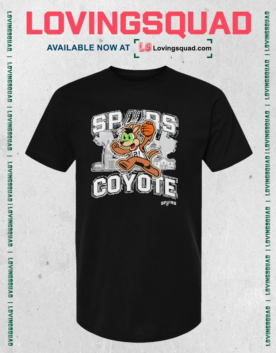 San Antonio Spurs Stadium Essentials Mascot City Elementized T-Shirt