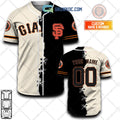 San Francisco Giants MLB Personalized Mix Baseball Jersey