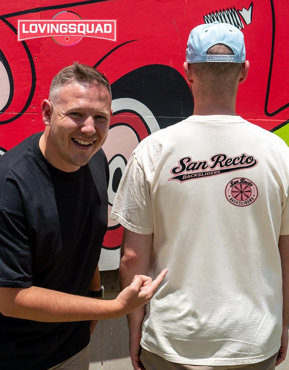 San Recto Backsliders Baseball Team T-shirt