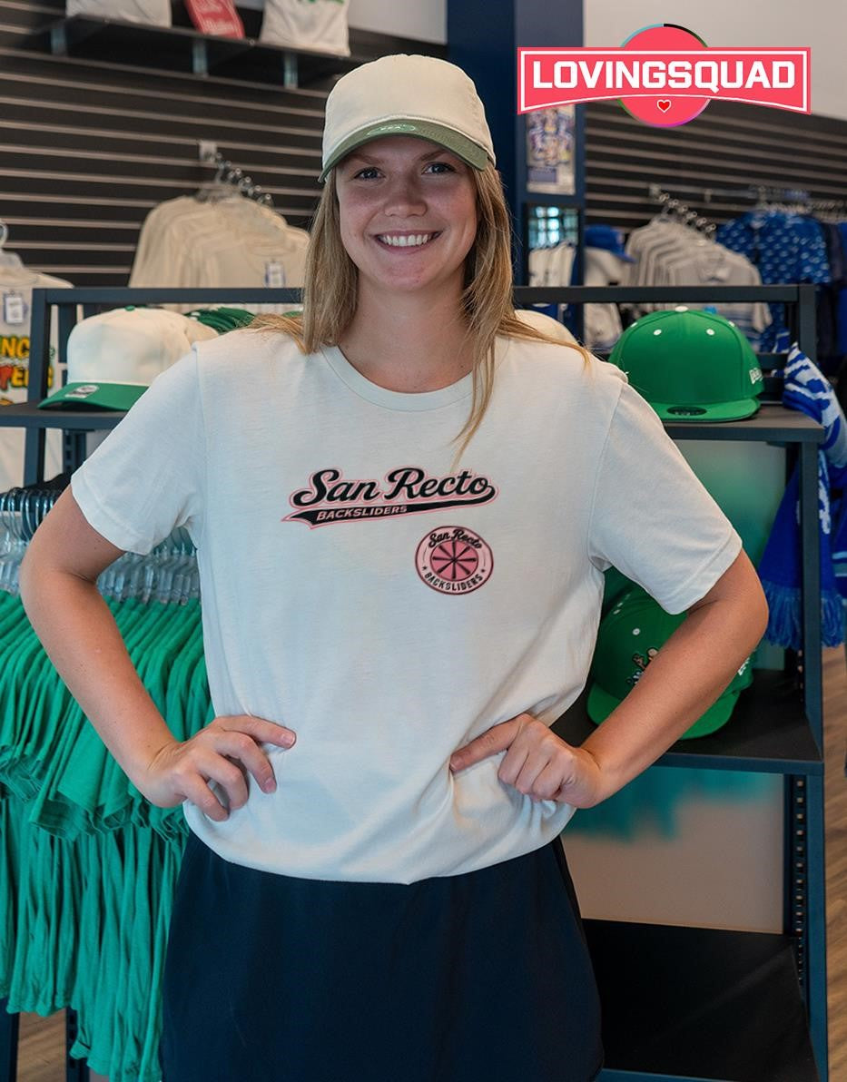 San Recto Backsliders Baseball Team T-shirt