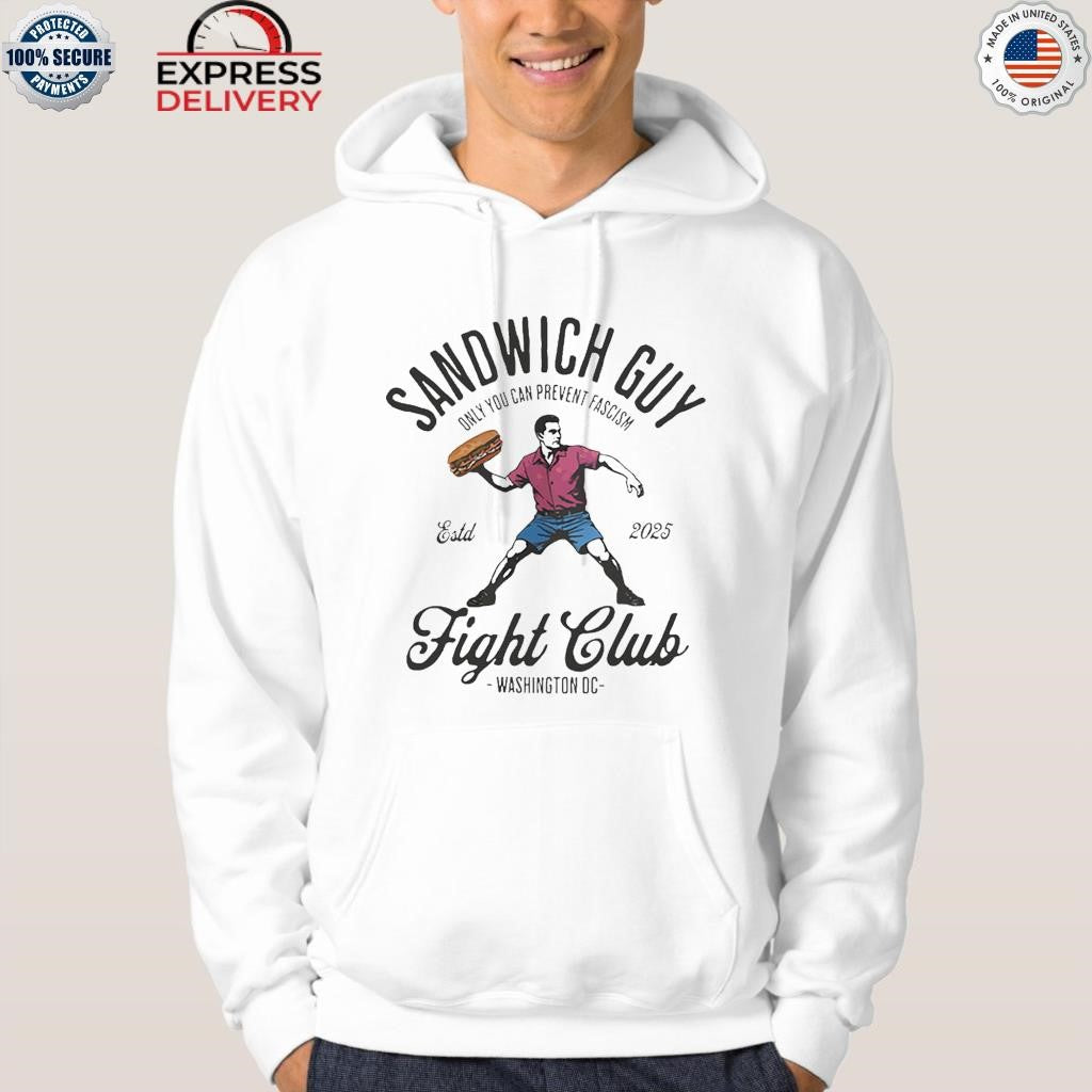 Sandwich Guy Fight Club Washington DC Shirt