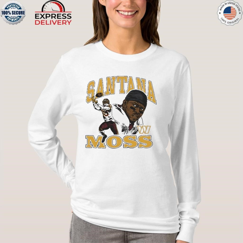Santana Moss Washington Commanders Homage Shirt