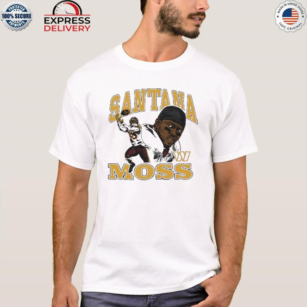 Santana Moss Washington Commanders Homage Shirt