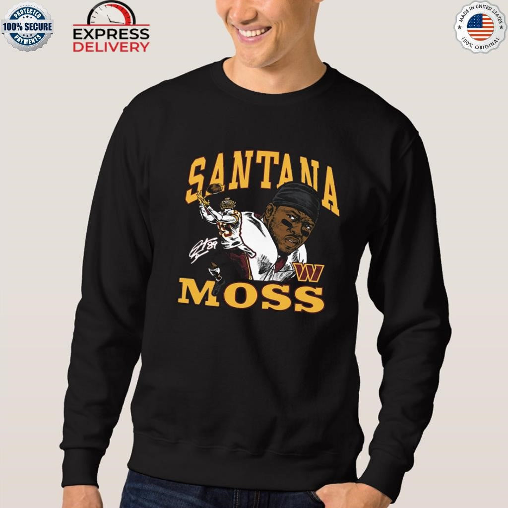 Santana Moss Washington Commanders Retired Player Classic Caricature Shirt