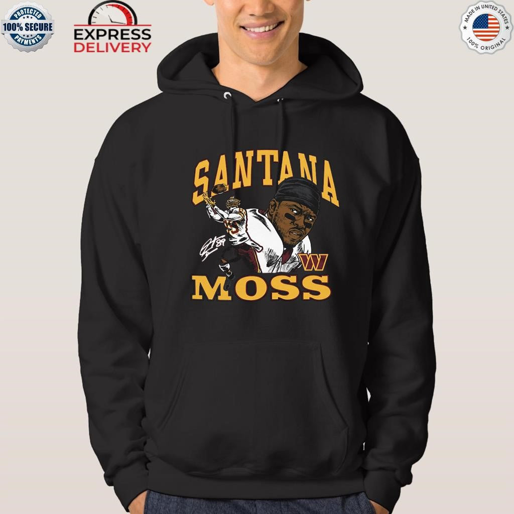 Santana Moss Washington Commanders Retired Player Classic Caricature Shirt