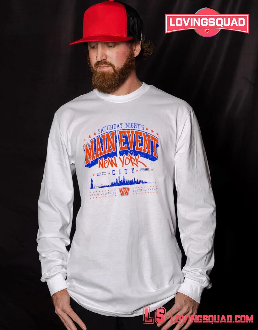 Saturday Night’s Main Event 2026 NYC Skyline Retro T-Shirt
