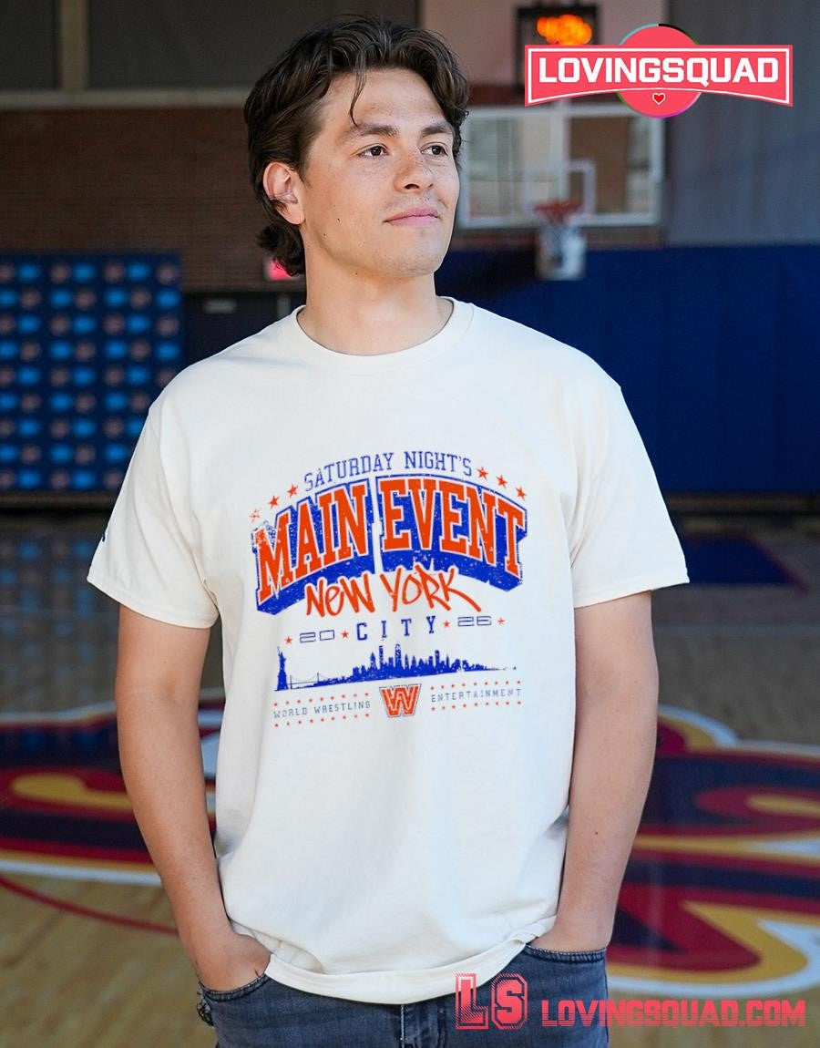 Saturday Night’s Main Event 2026 NYC Skyline Retro T-Shirt
