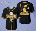 Savannah Bananas Let’s Go Bananas Black Baseball Jersey